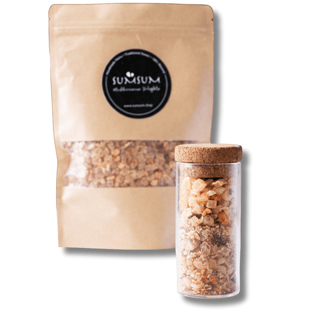 Ginger Lemon Fruit Infused Tea (No Caffeine)