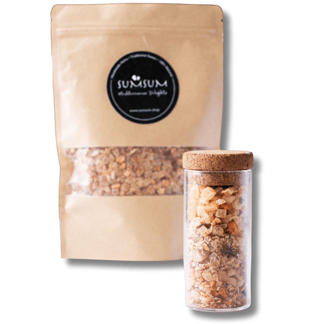 Ginger Lemon Fruit Infused Tea (No Caffeine)